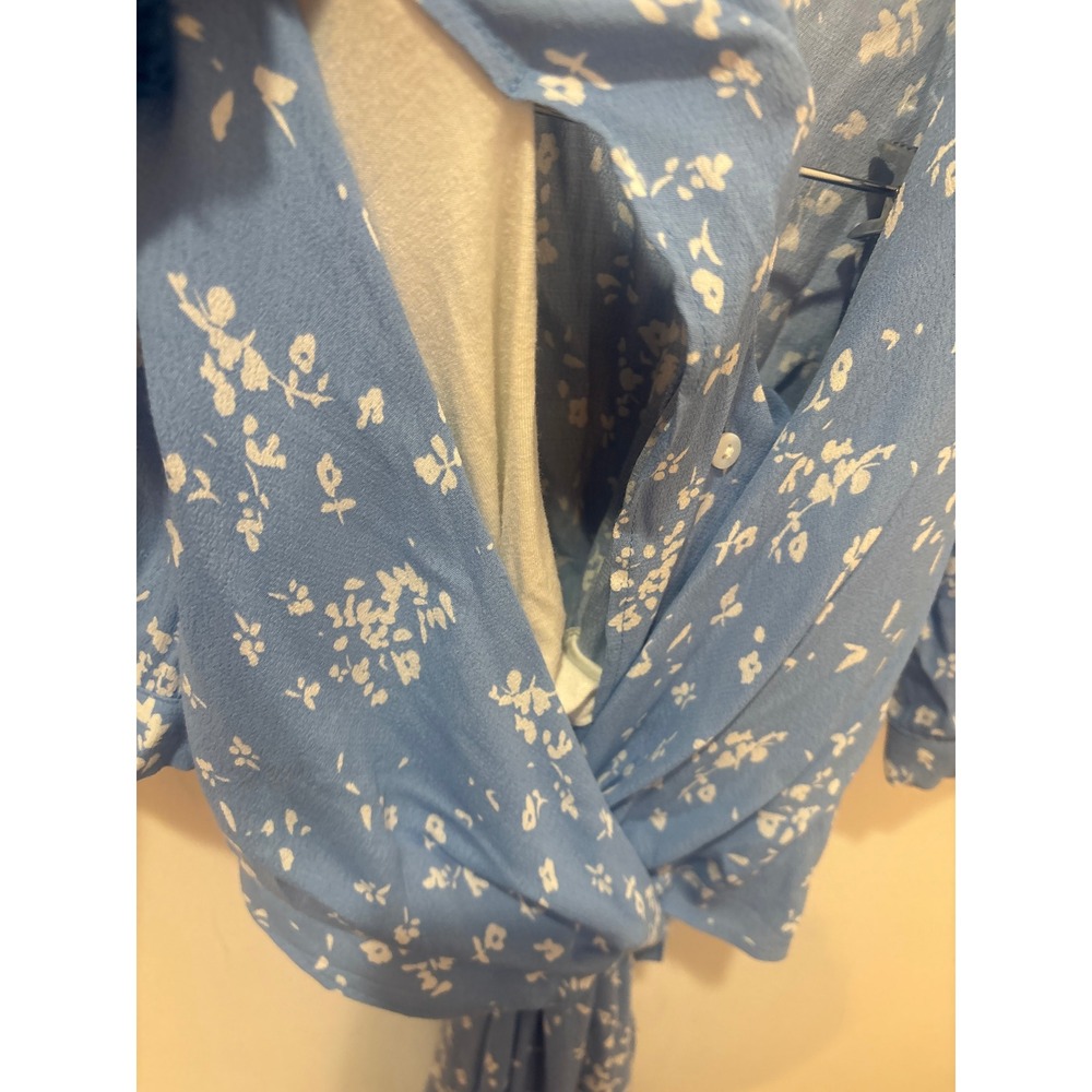 Seraphine Nursing Maternity Wrap Midi Dress Size 2 - Picture 5 of 5